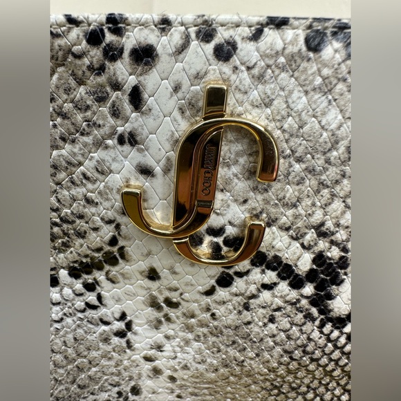 JIMMY CHOO MID CALF BOOTS, PYTHON LEATHER - Picture 5 of 8